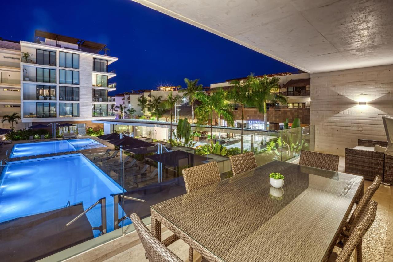 Astonishing Condo With Balcony In A Private Complex With Pool And Gym Playa del Carmen Buitenkant foto